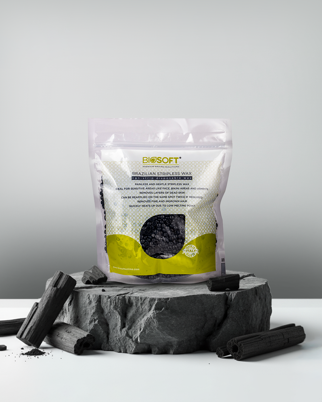 Charcoal Stripless Wax